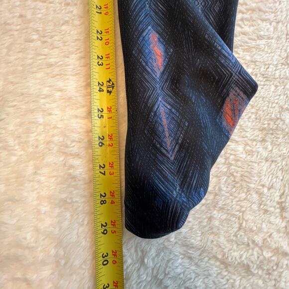 Calia by Carrie Underwood Printed Ruched Ankle Workout Leggings Size M Athletic - Picture 9 of 12